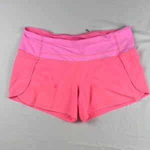 Lululemon Athletica Two-Tone Pink Athletic Shorts